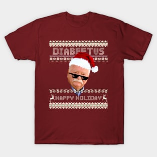 Diabeetus Christmas - Happy Holiday T-Shirt